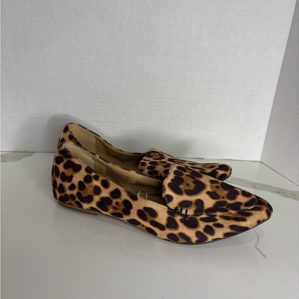 Time and Tru Leopard Pattern Flats